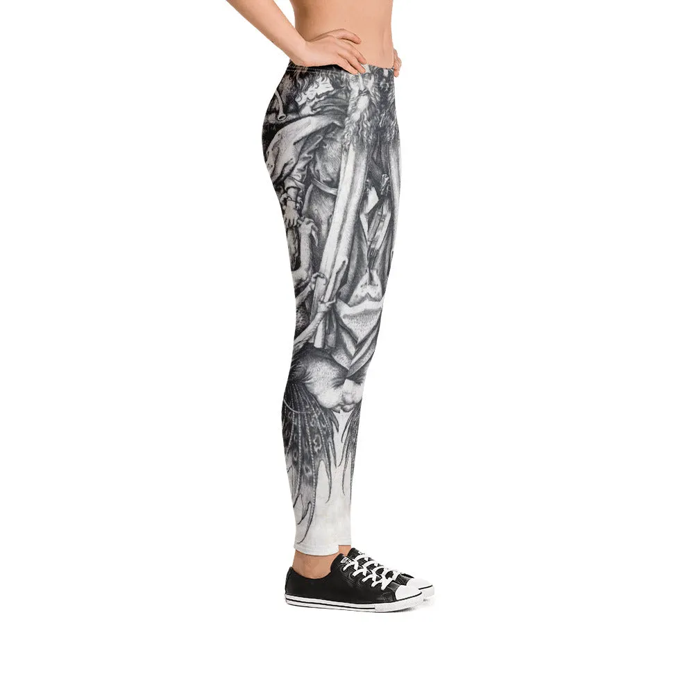 The Temptation of St. Anthony Dark Art Leggings