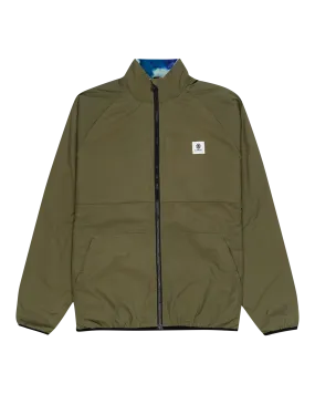 Wolfe Track Reversible Light Jacket in Dark Magma