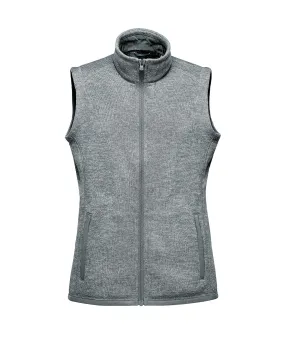 Womens Avalante fleece vest | Granite Heather