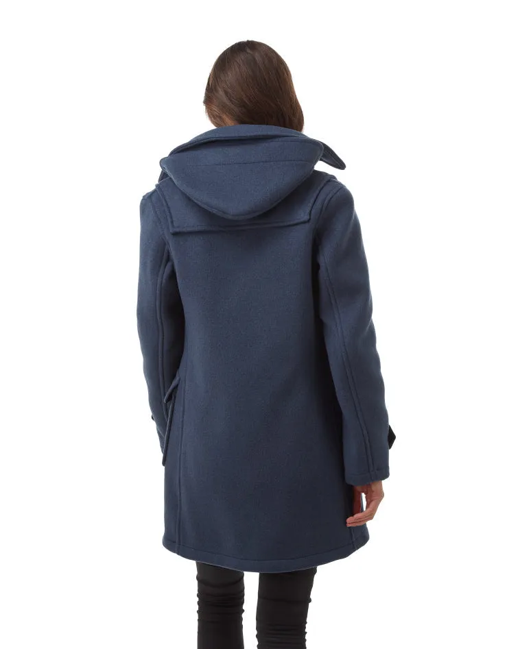Women's London Classic Fit Duffle Coat - Royal Blue