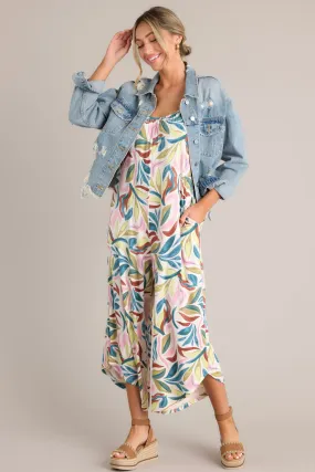 Z Supply Flared Safari Sandshell Jumpsuit